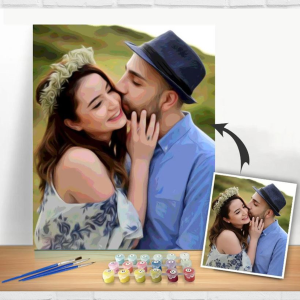 Custom Photo DIY Paint by Numbers Kit For Surprise Moments