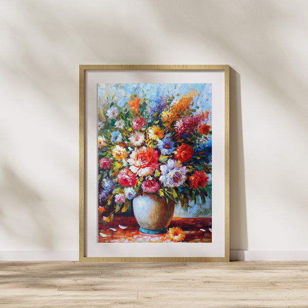 Beautiful Bouquet of Flowers | Paint By Numbers