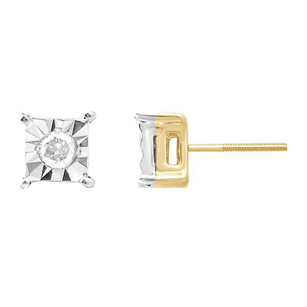 10K 0.05CT Diamond Earring