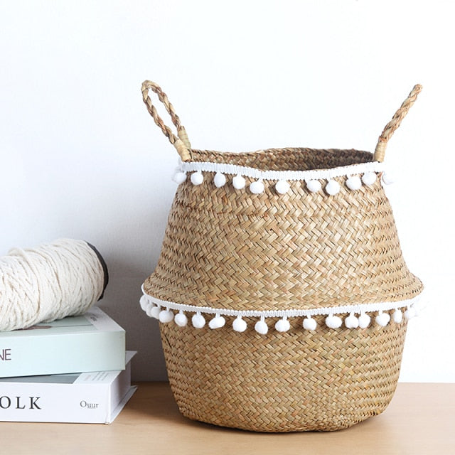 Rattan Basket Storage,